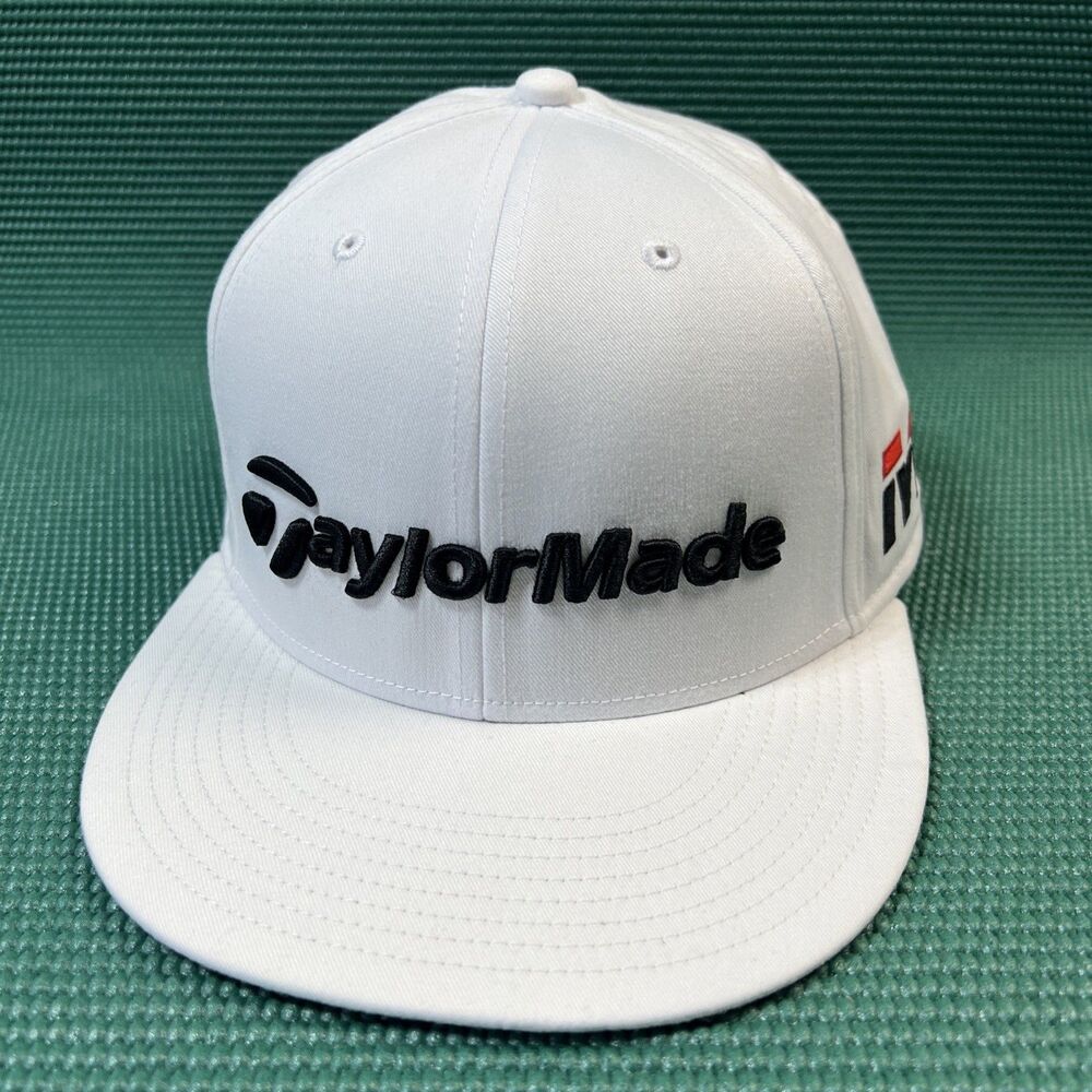 TaylorMade TP5 Adjustable Golf Hat Cap White One Size